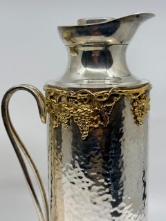 Christian Dior Silver Plated Wine Cooler and Insulated Pitcher