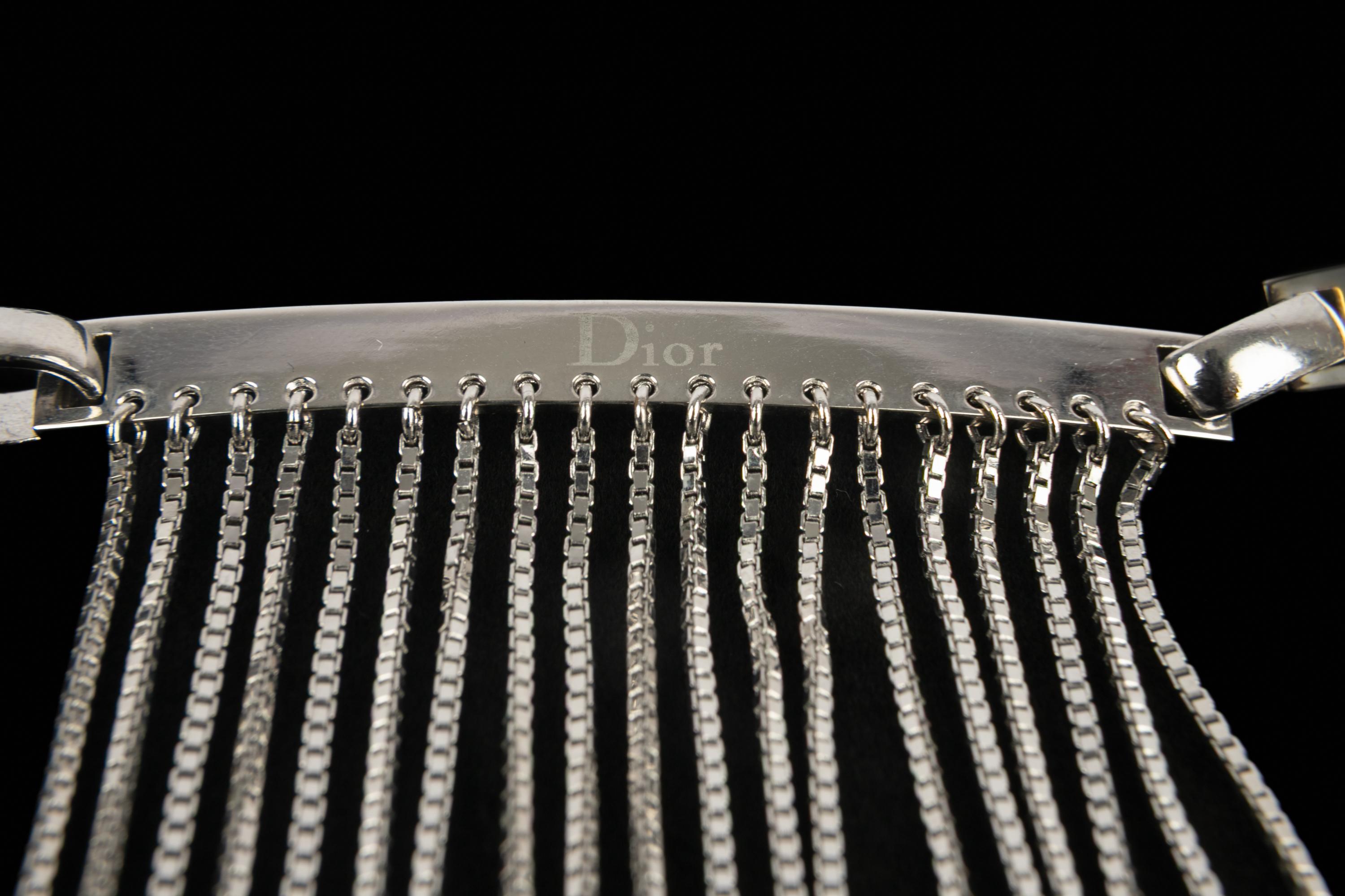 Cintura argentata Christian Dior In condizioni ottime in vendita a SAINT-OUEN-SUR-SEINE, FR