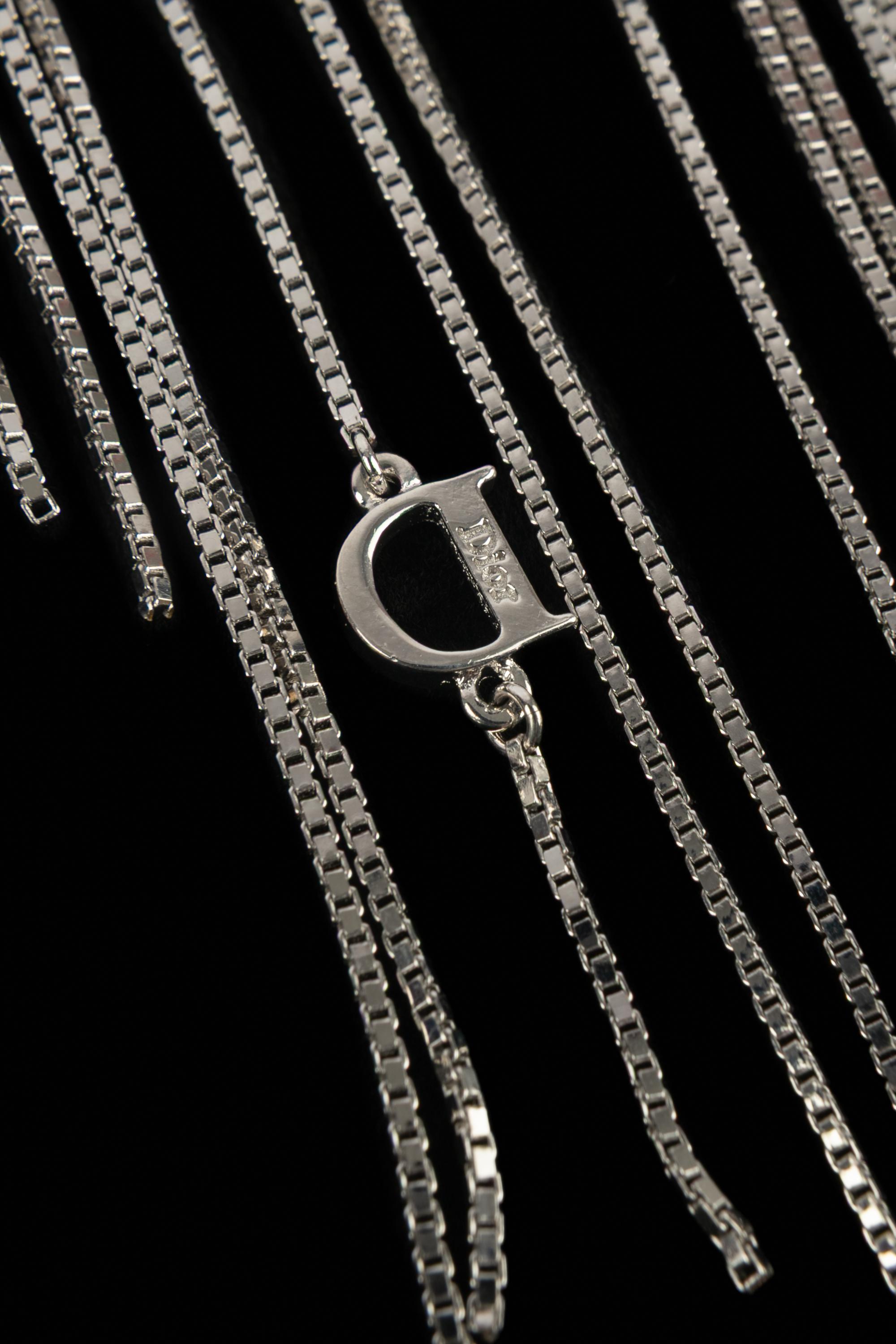 Cintura argentata Christian Dior in vendita 2