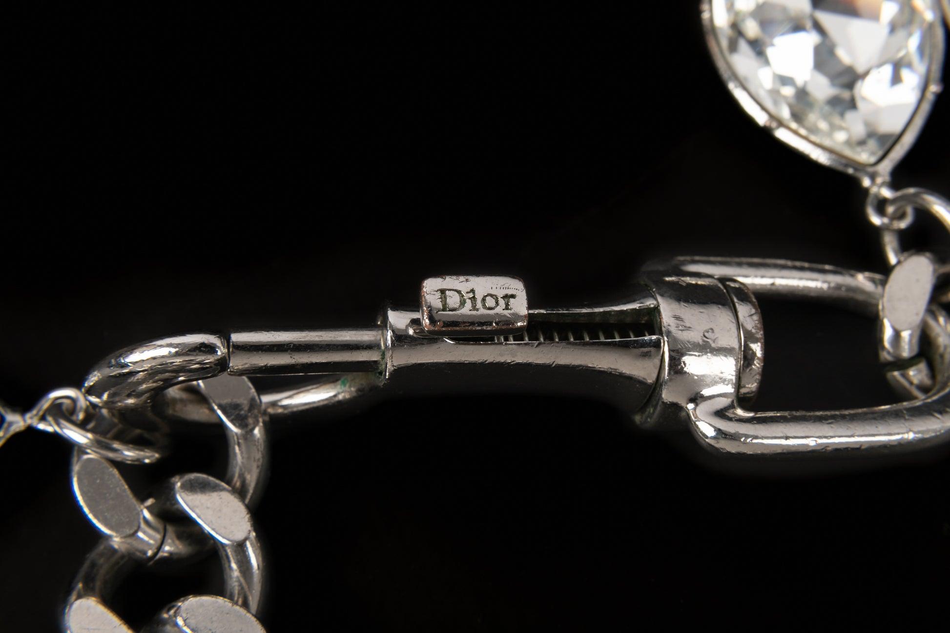Christian Dior Silvery Metal Chain Belt, 2004 5