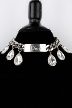 Christian Dior Silvery Metal Chain Necklace, 2004