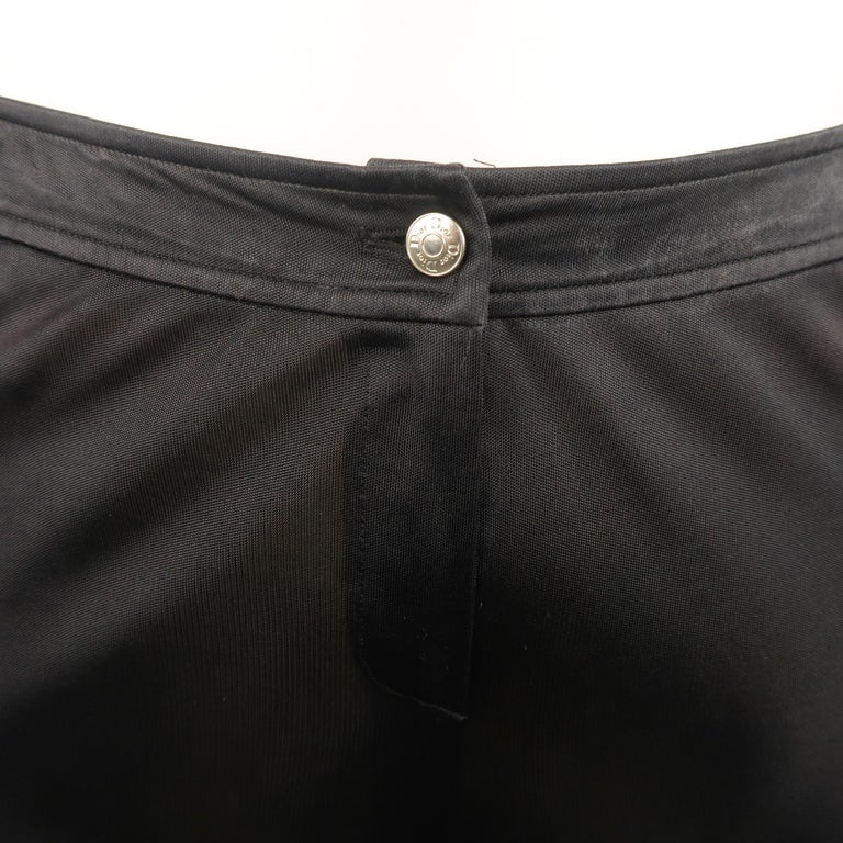 CHRISTIAN DIOR Size 12 Black Sheer Bondage Strap Cargo Pants For Sale ...