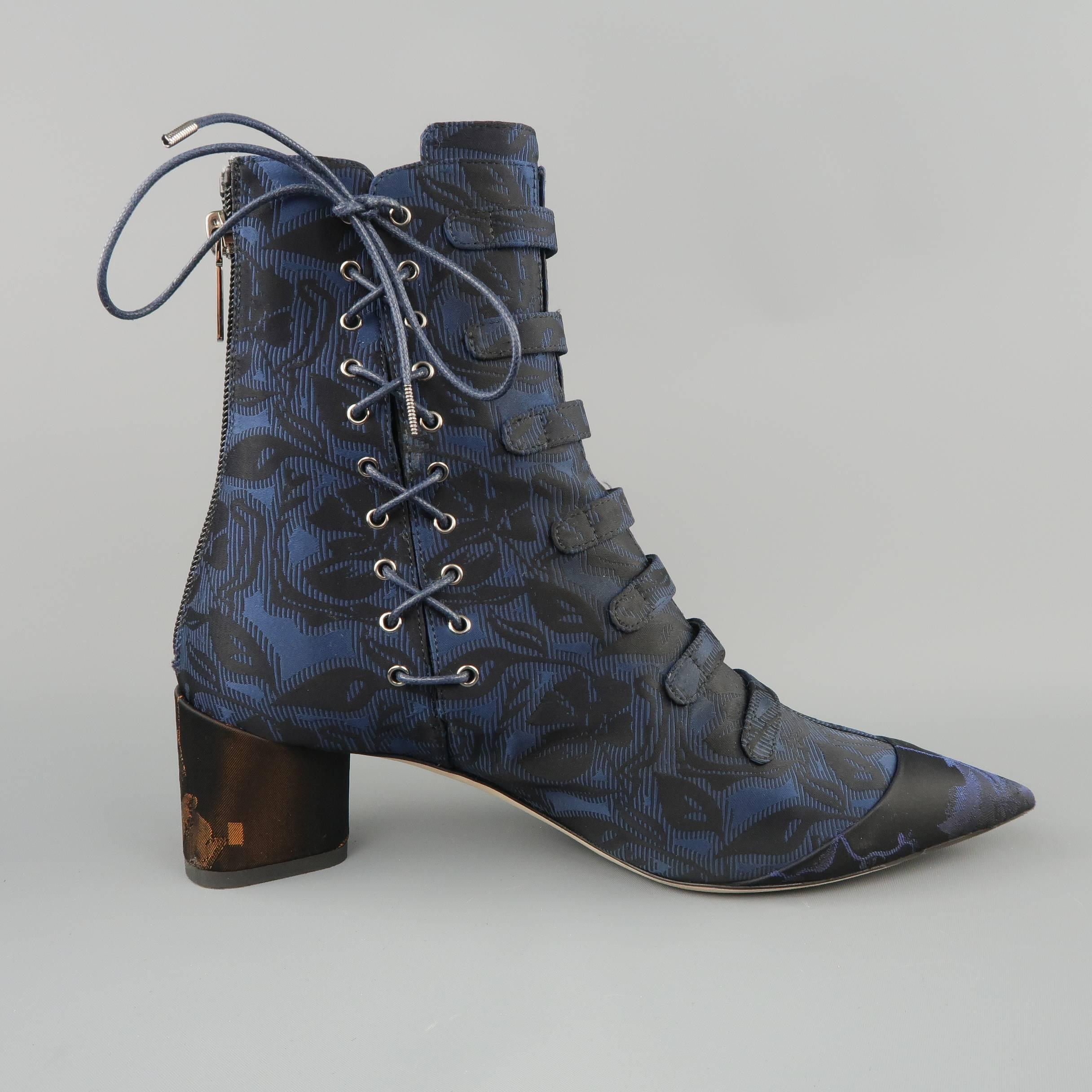 jacquard boots