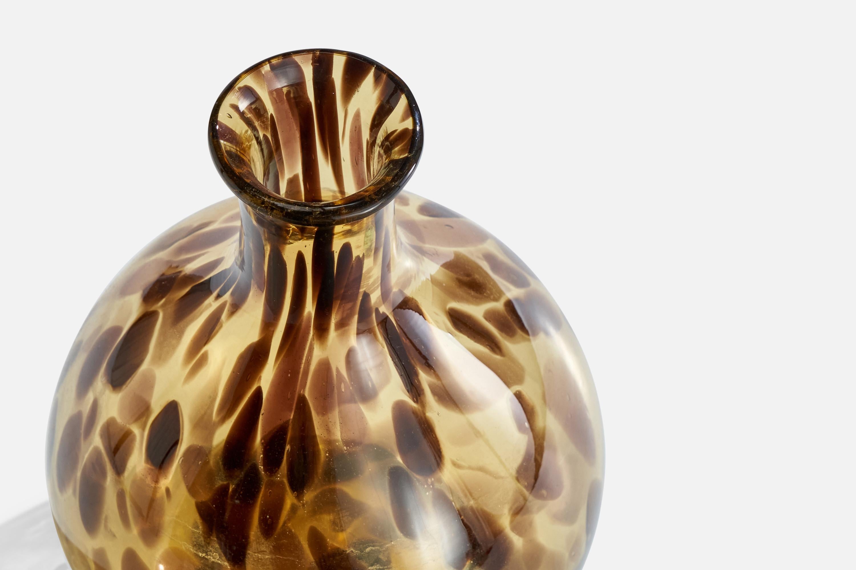 Christian Dior, Vaso di grandi dimensioni, Vetro di Murano, Italia, anni '60 In condizioni buone in vendita a High Point, NC