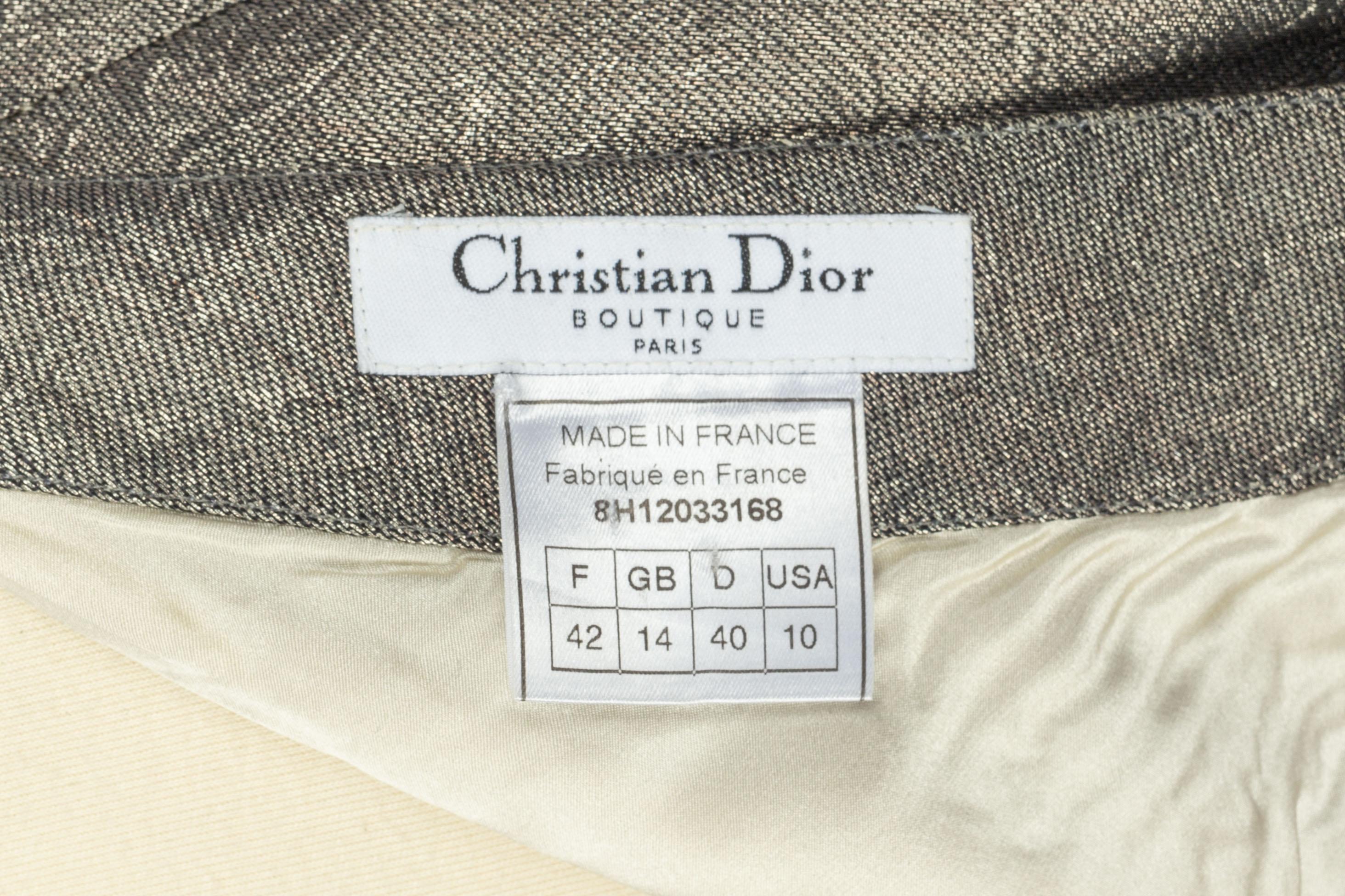 Falda Christian Dior Invierno 1998 en venta 3