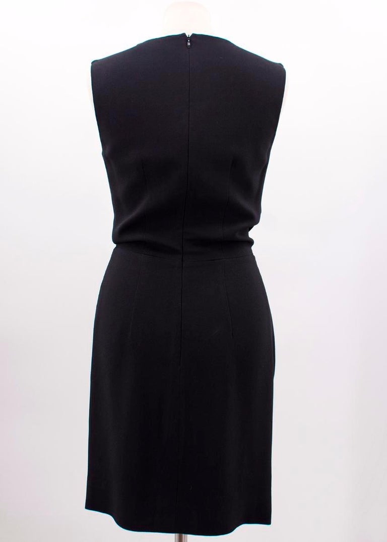 Christian Dior Sleeveless Classic Black Dress US 4 at 1stDibs