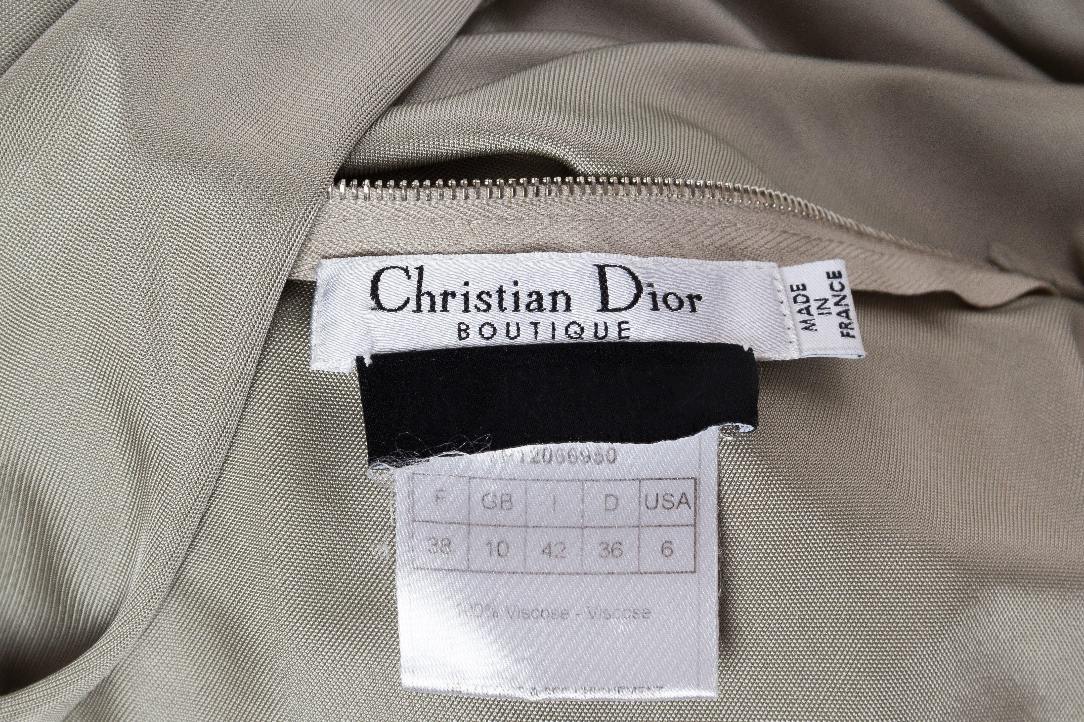 Christian Dior Slinky Jersey Dress 4