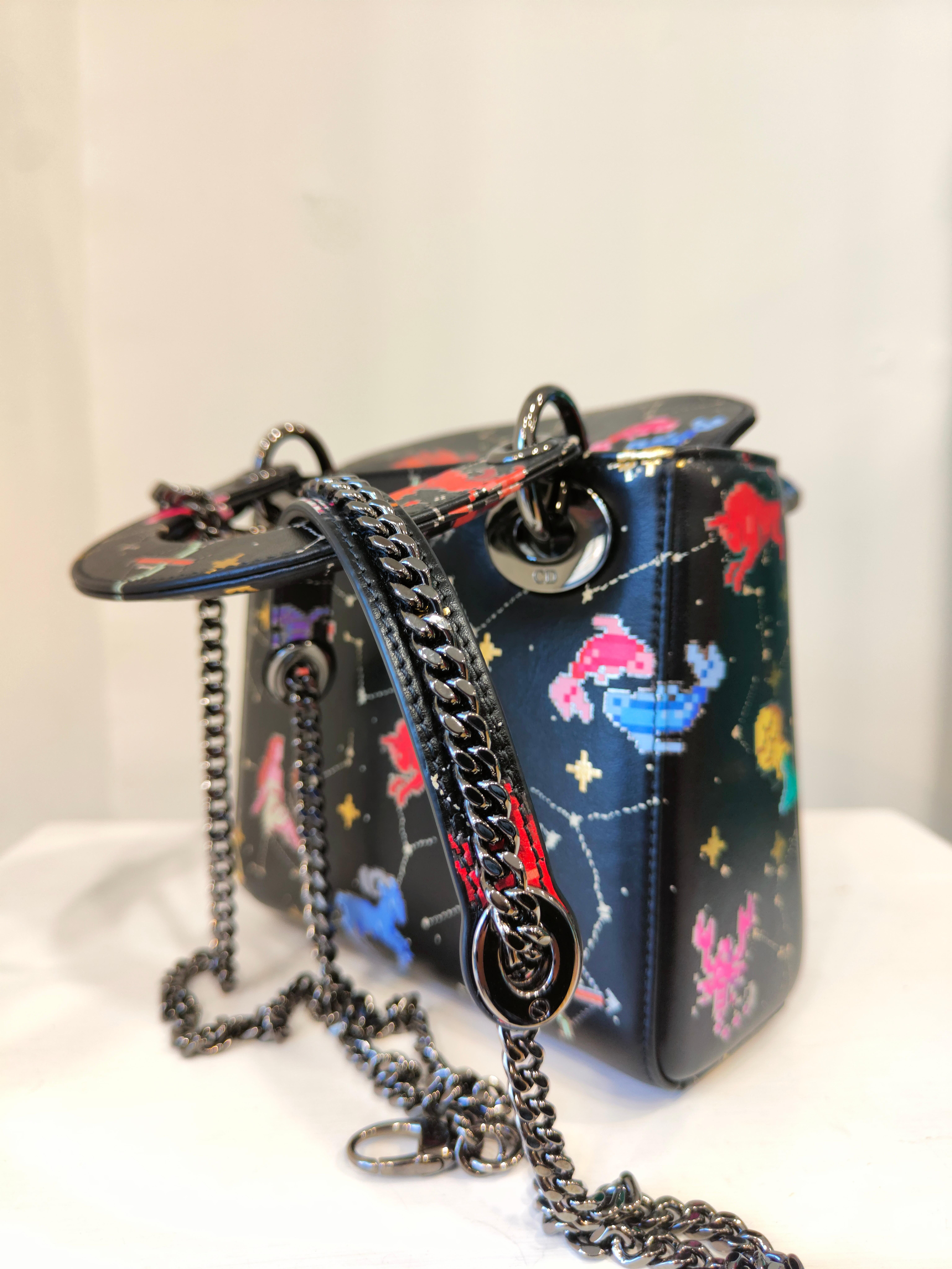 Christian Dior Small lady Dior limited edition In Excellent Condition In Capri, IT