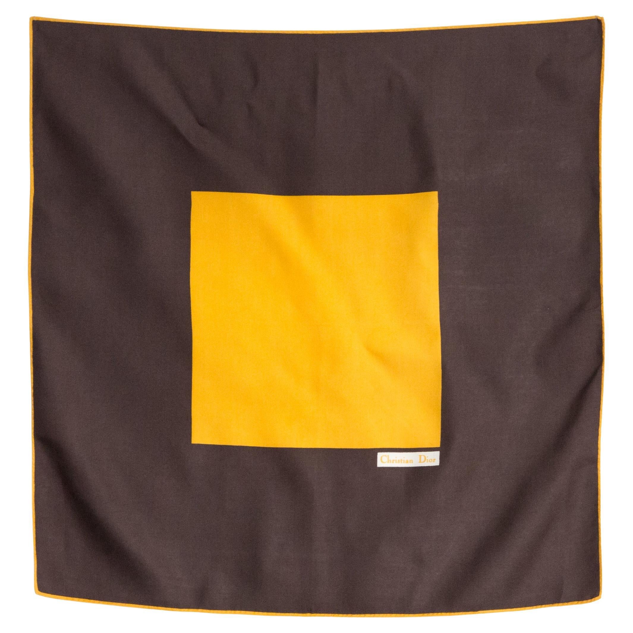 Christian Dior Small Silk Scarf For Sale