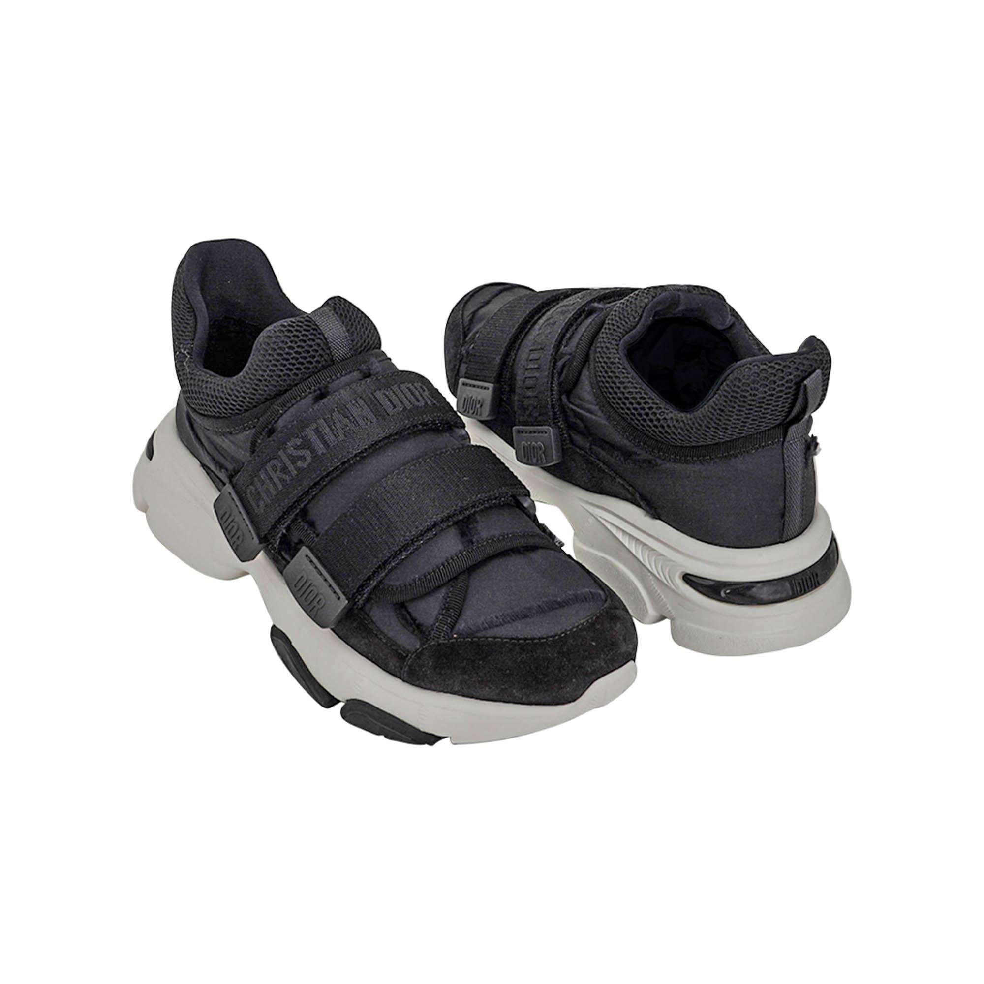 Christian Dior Sneaker D-Wander Black 37.5 In New Condition For Sale In Miami, FL