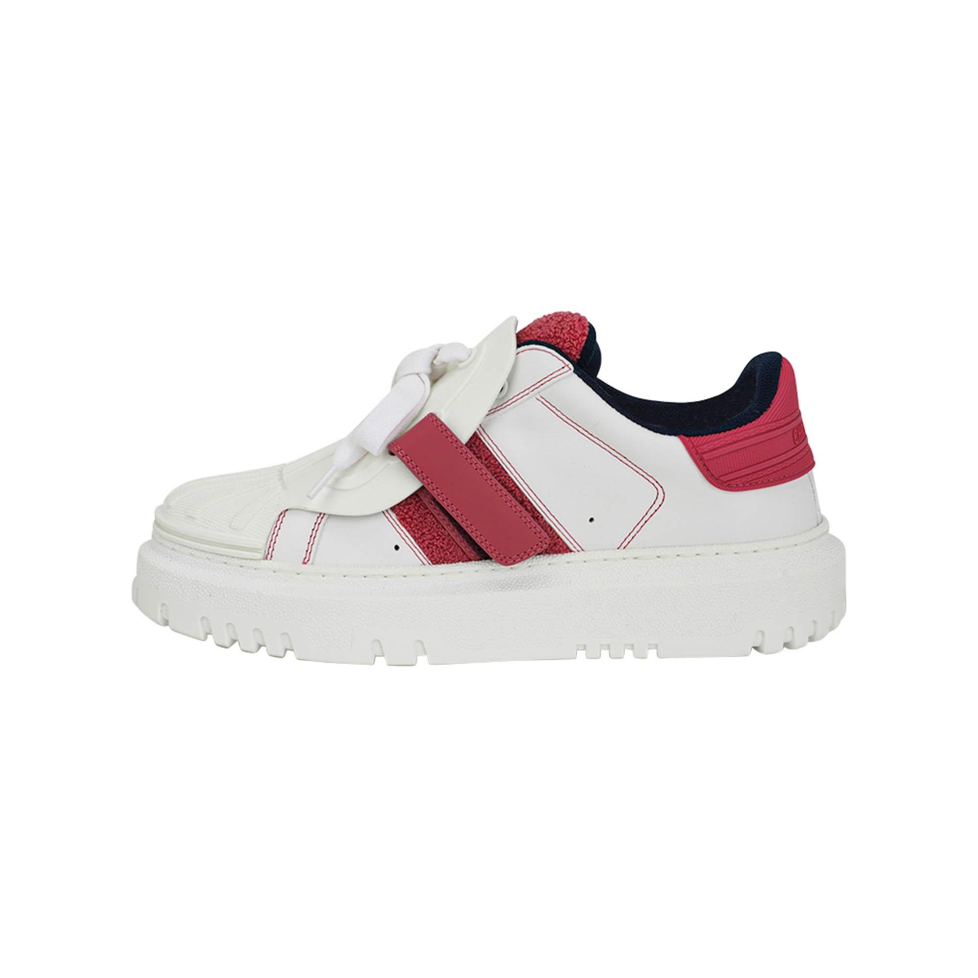 Christian Dior Zapatilla Dior-ID Blanco y Framboise 37,5 en Nuevo estado para la venta en Miami, FL
