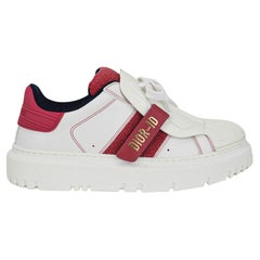 Christian Dior Sneaker Dior-ID White and Framboise 37.5