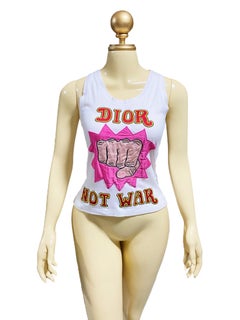 Christian Dior - Spring/Summer 2005 Runway DIOR not war tank top