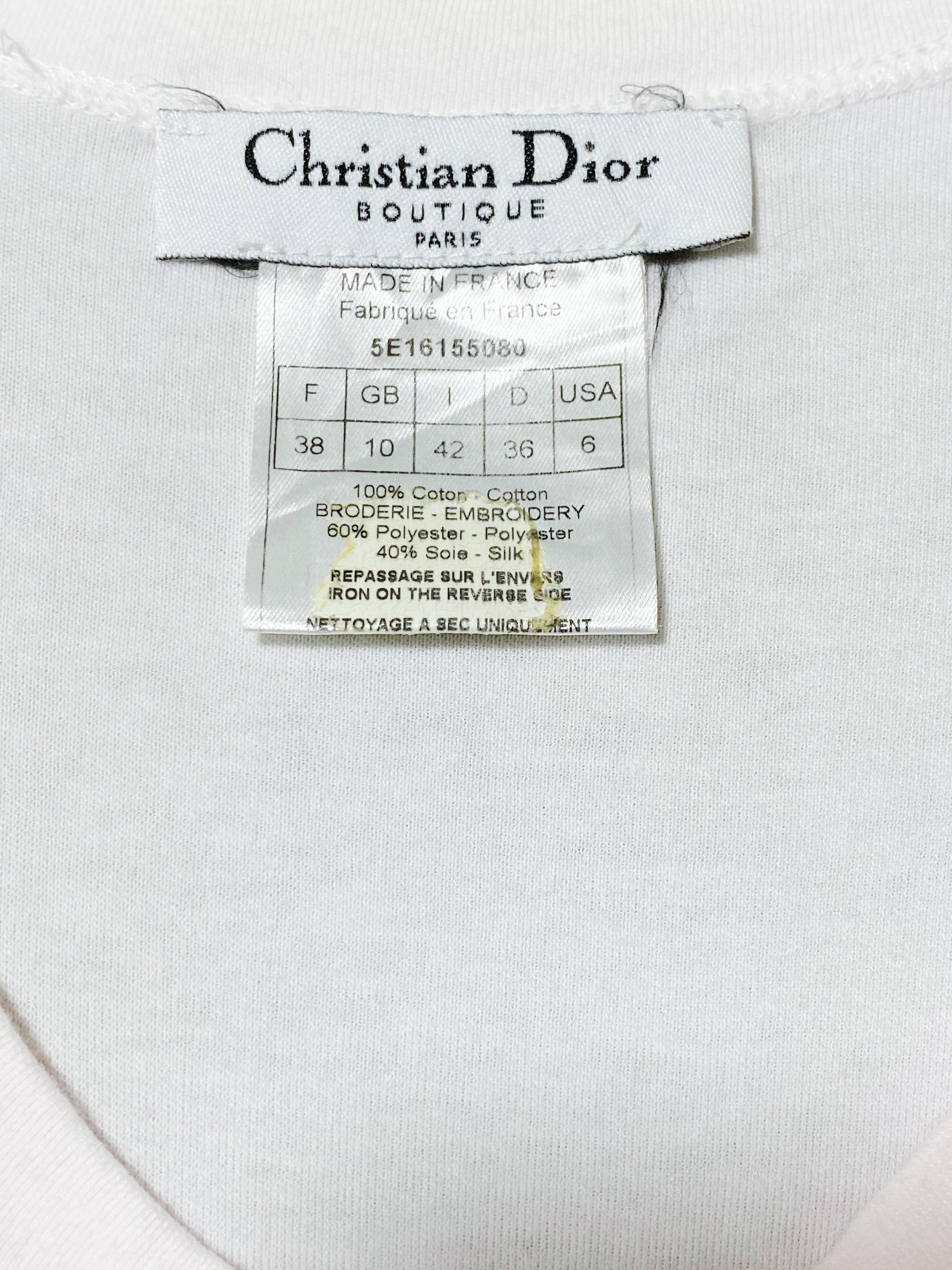 Christian Dior - Spring/Summer 2005 Runway DIOR not war tank top 2