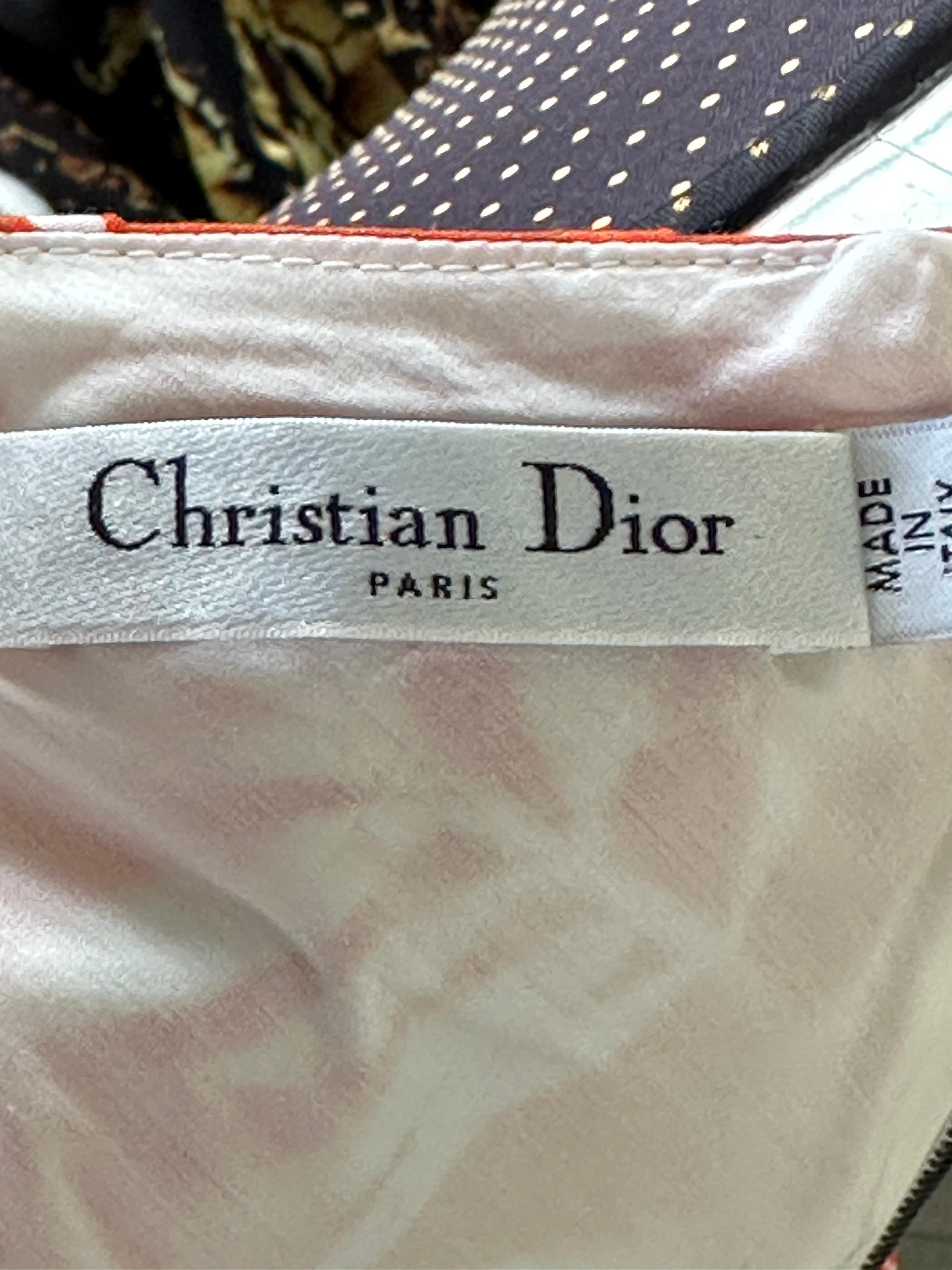 Christian Dior Spring Summer 2011 by John Galliano Cotton Sun Dress For Sale 4
