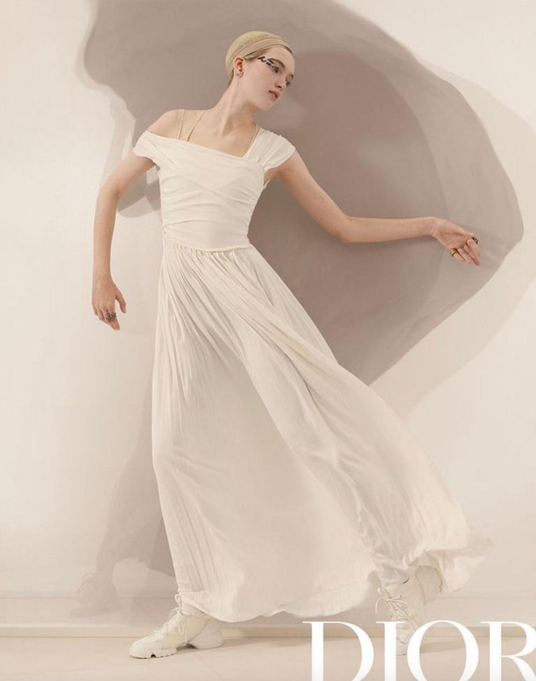 Dior jacquard evening gowns 2019