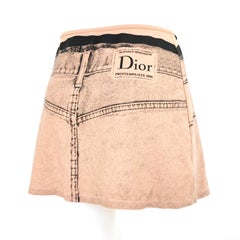 Christian Dior SS 2006 Trompe-l'oeil Pareo Skirt