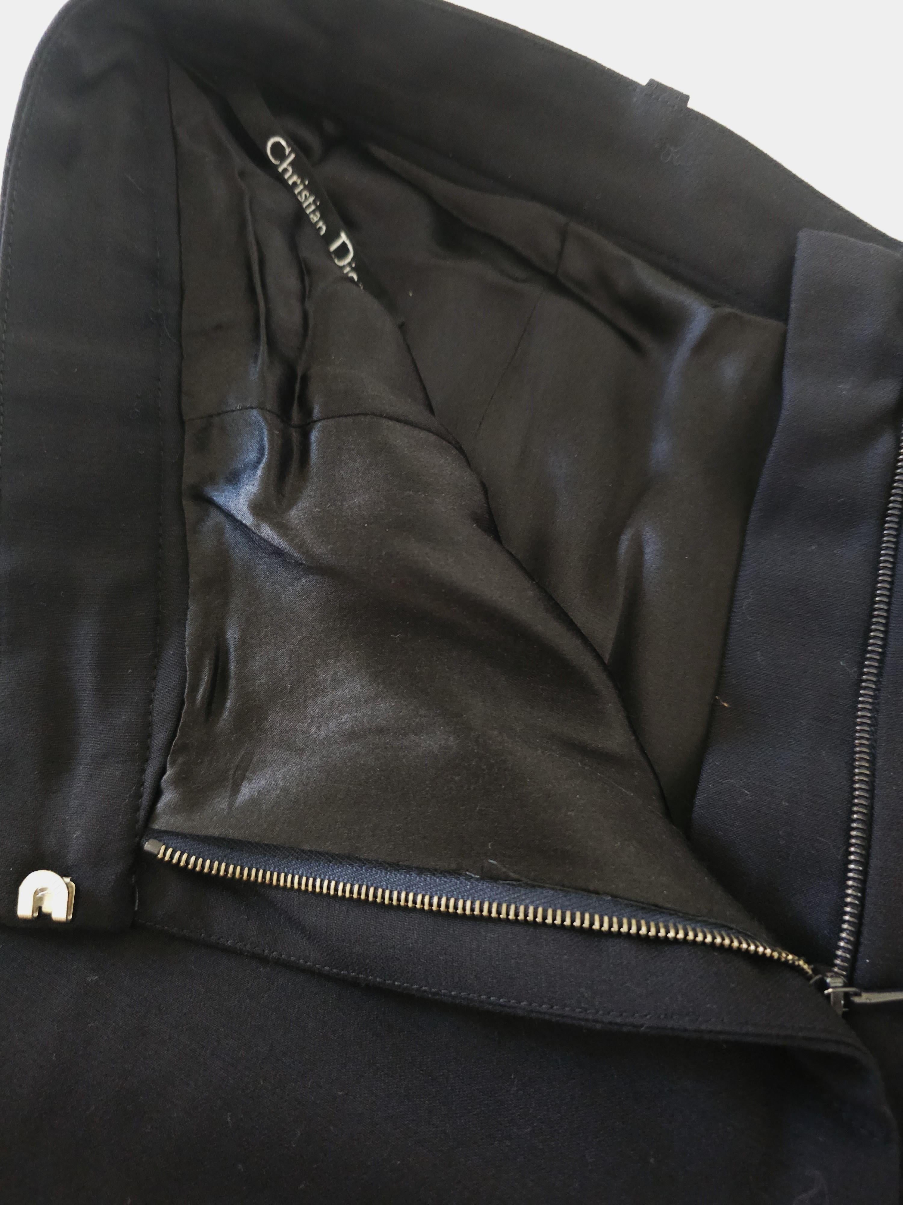 Christian Dior SS2009 Schwarze Cargohose - von John Galliano im Angebot 10