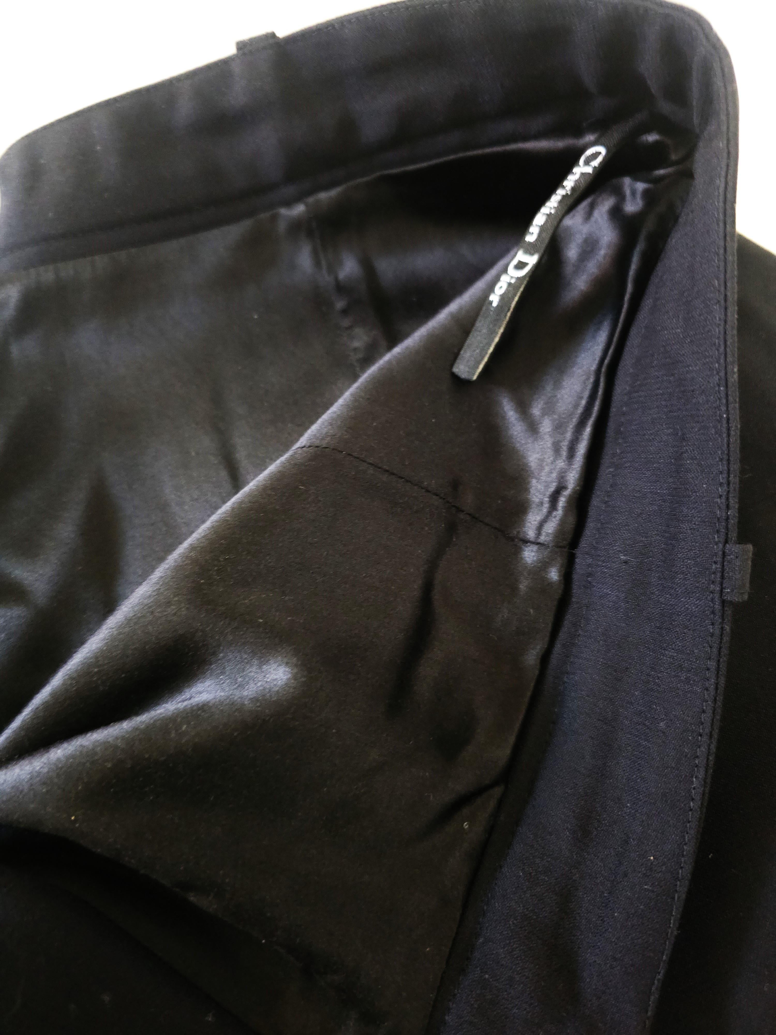 Christian Dior SS2009 Schwarze Cargohose - von John Galliano im Angebot 11