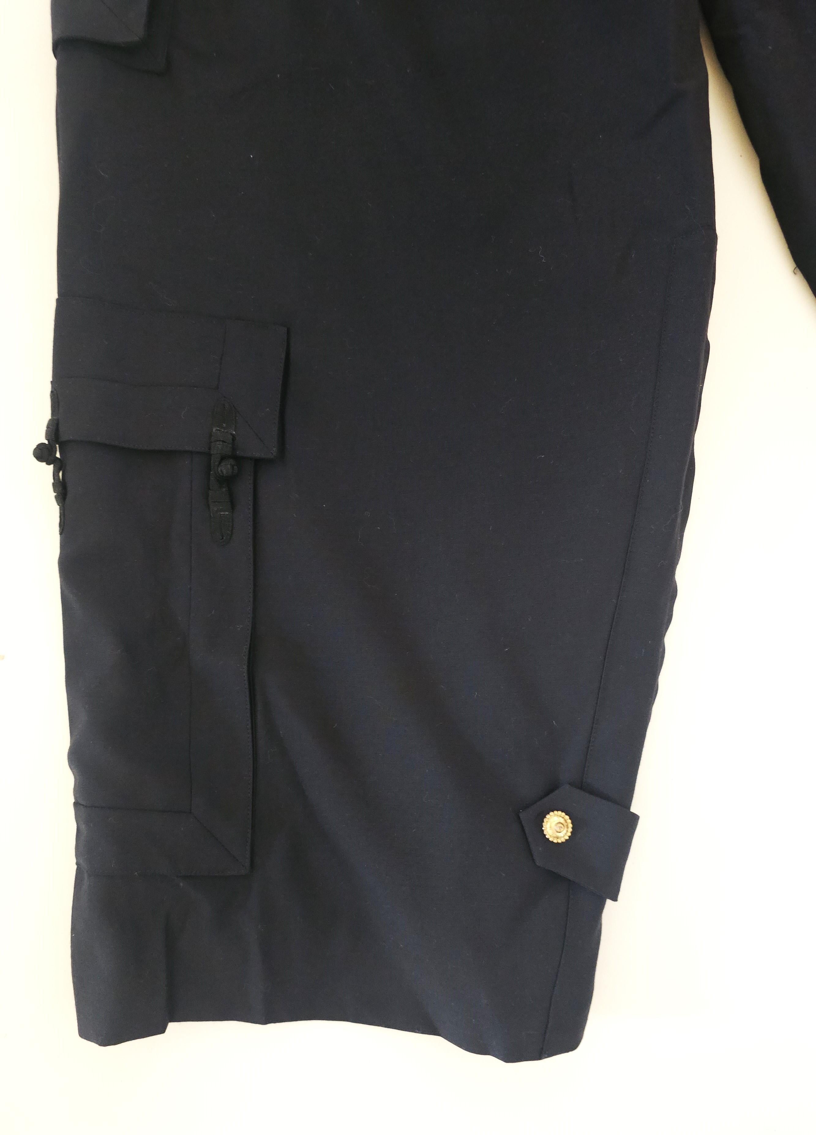 Christian Dior SS2009 Schwarze Cargohose - von John Galliano im Angebot 14