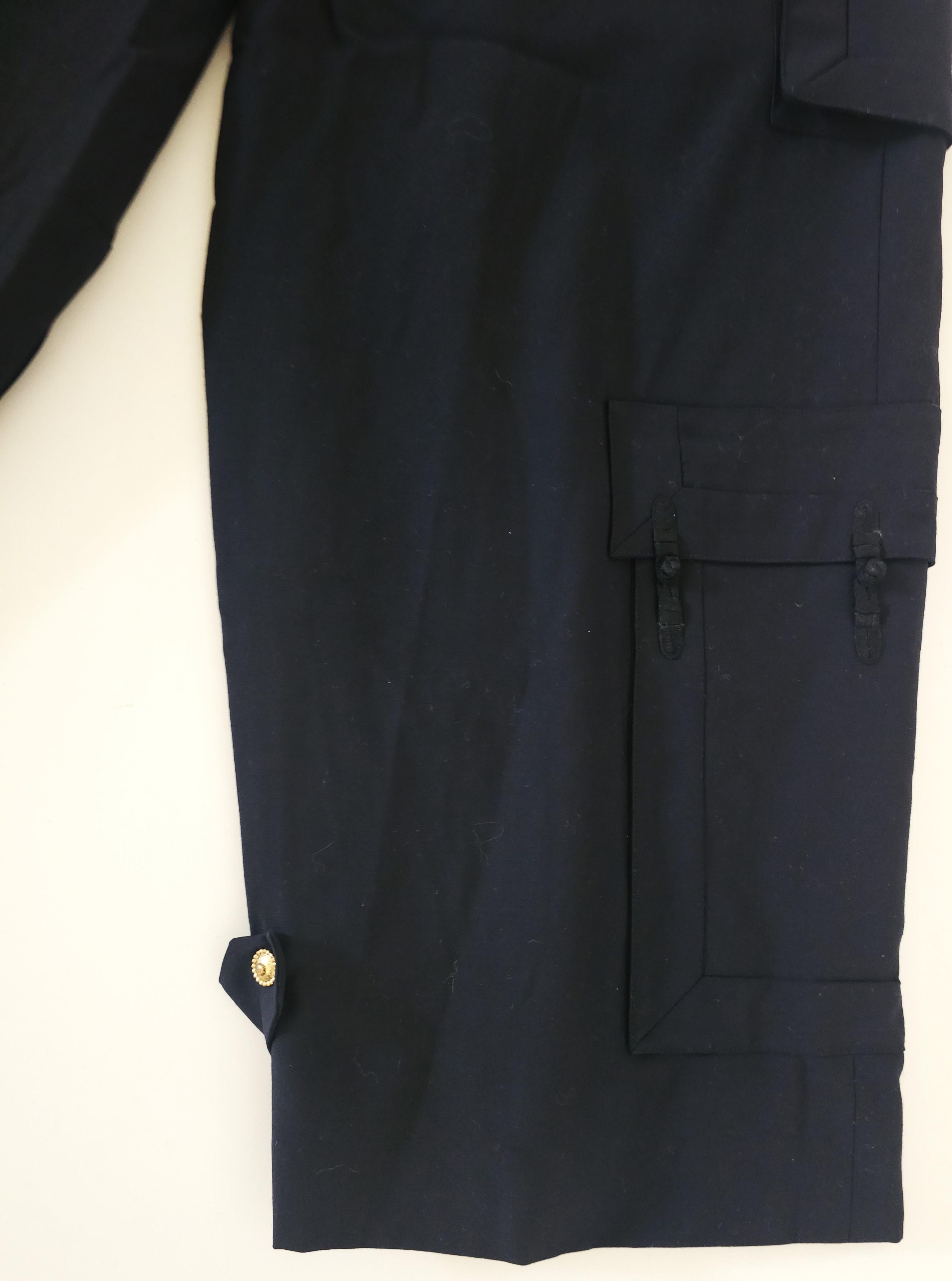 Christian Dior SS2009 Schwarze Cargohose - von John Galliano im Angebot 15