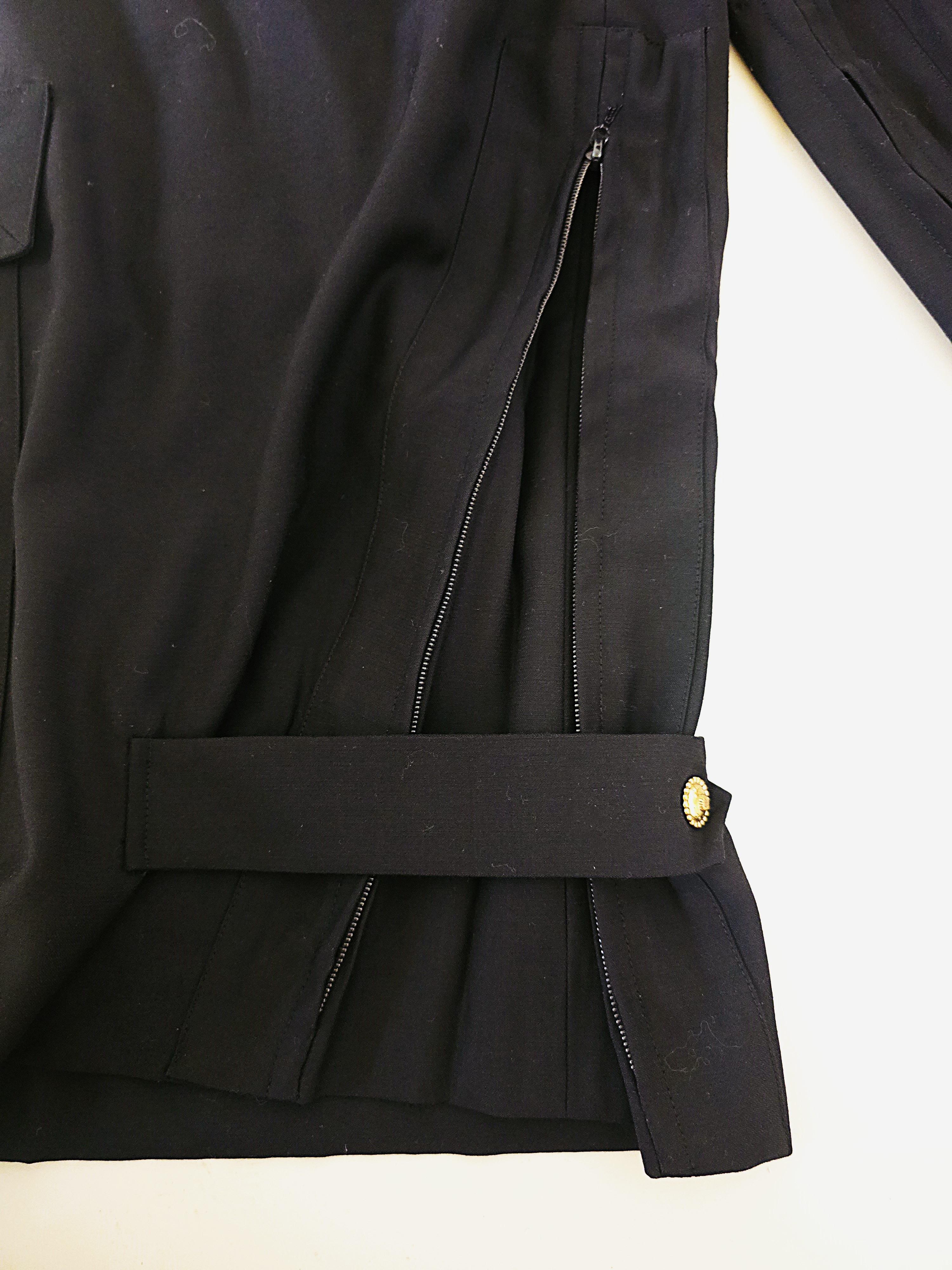 Christian Dior SS2009 Schwarze Cargohose - von John Galliano im Zustand „Hervorragend“ im Angebot in 'S-HERTOGENBOSCH, NL