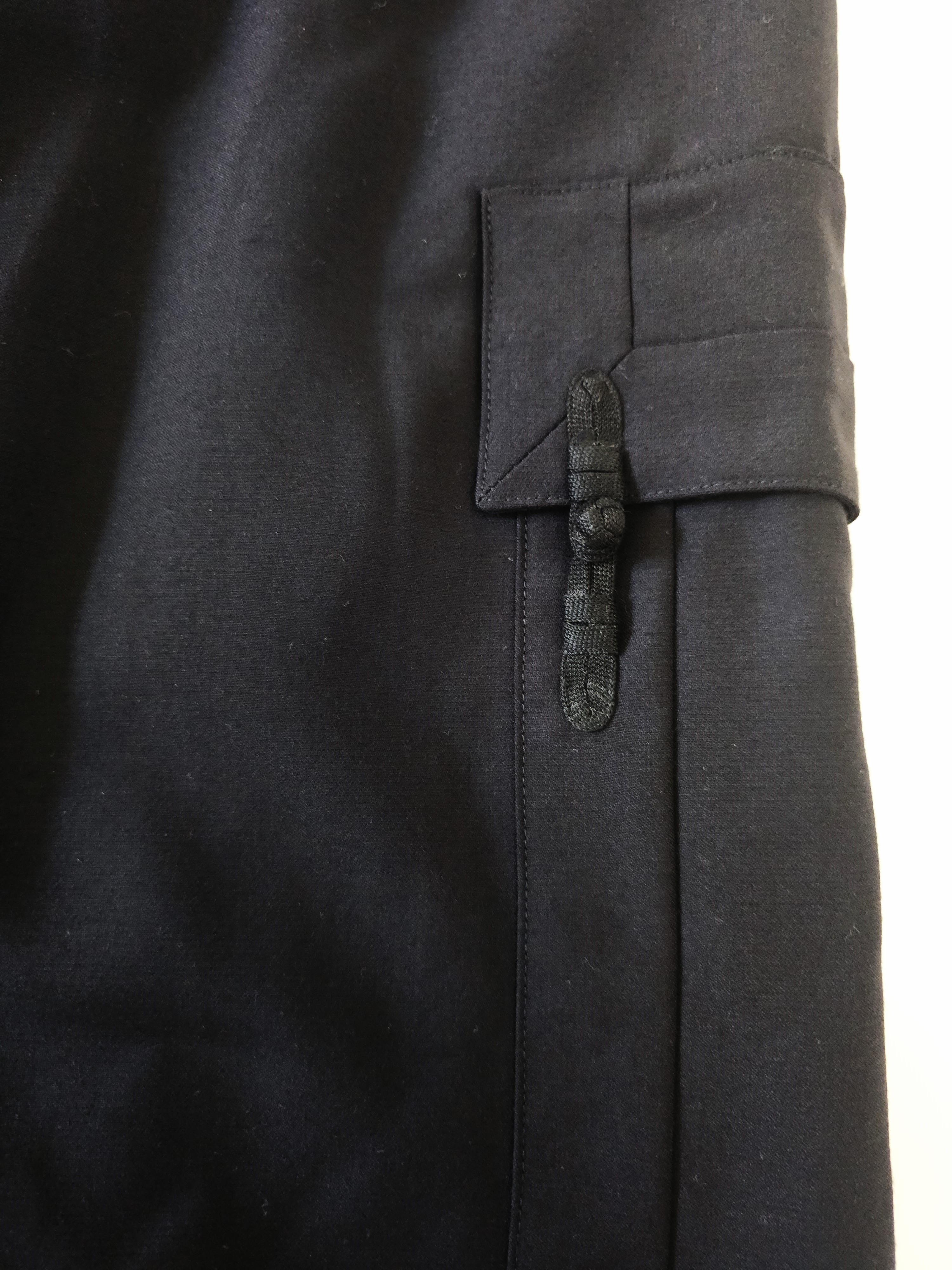 Christian Dior SS2009 Schwarze Cargohose - von John Galliano Damen im Angebot