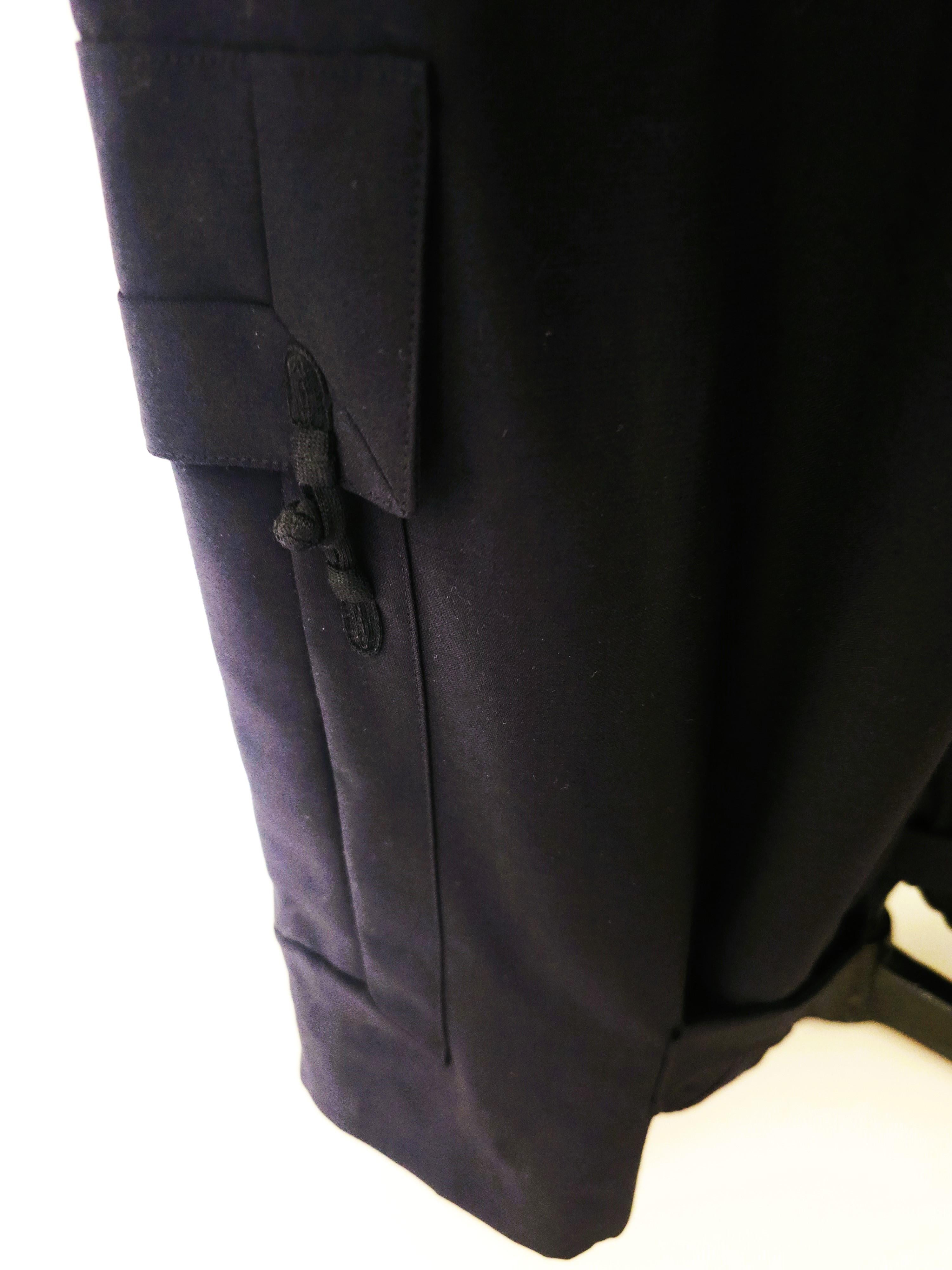 Christian Dior SS2009 Schwarze Cargohose - von John Galliano im Angebot 3
