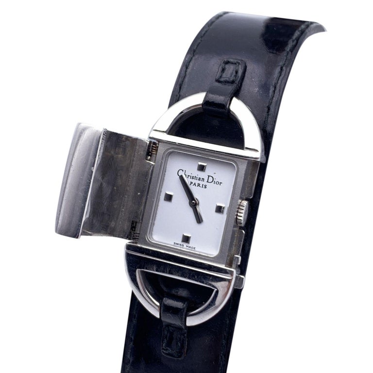 Christian Dior Stainless Steel Leather Pandiora D78 100  display picture 1