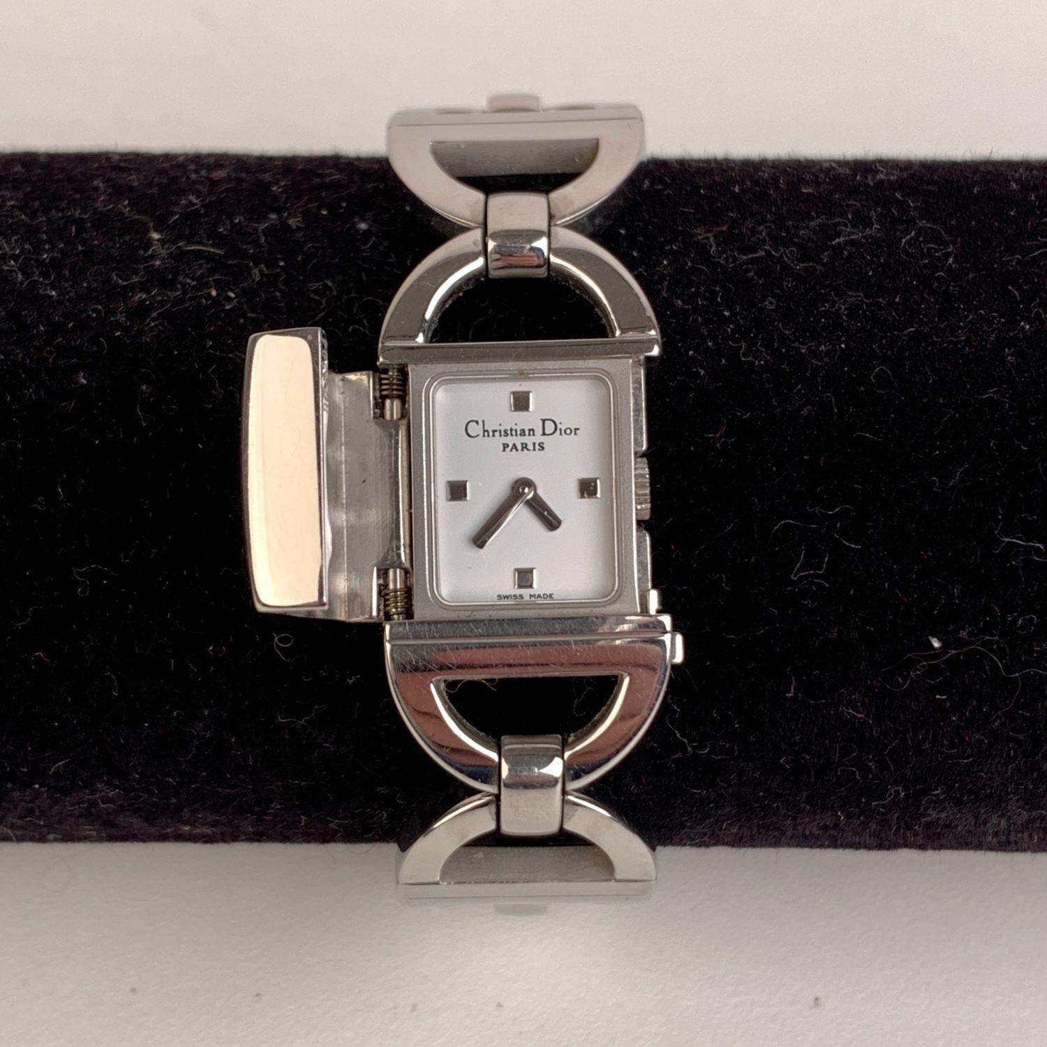Christian Dior Stainless Steel Pandiora Wrist Watch For Sale at