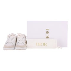 Christian Dior Star Leather & Suede Sneakers