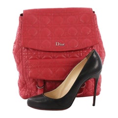 Christian Dior Stardust Backpack Cannage Quilt Leather Large