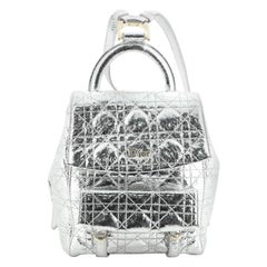 Christian Dior Stardust Backpack Cannage Quilt Leather Small