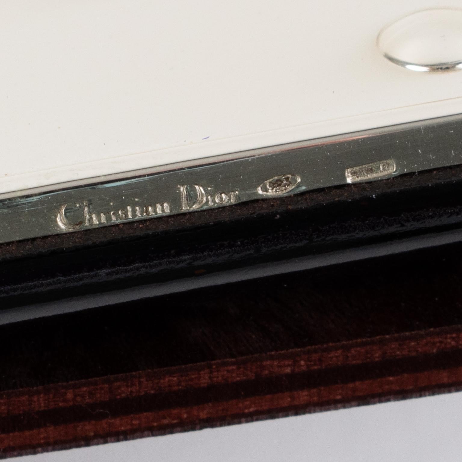 Christian Dior Sterling Silver Picture Frame 2