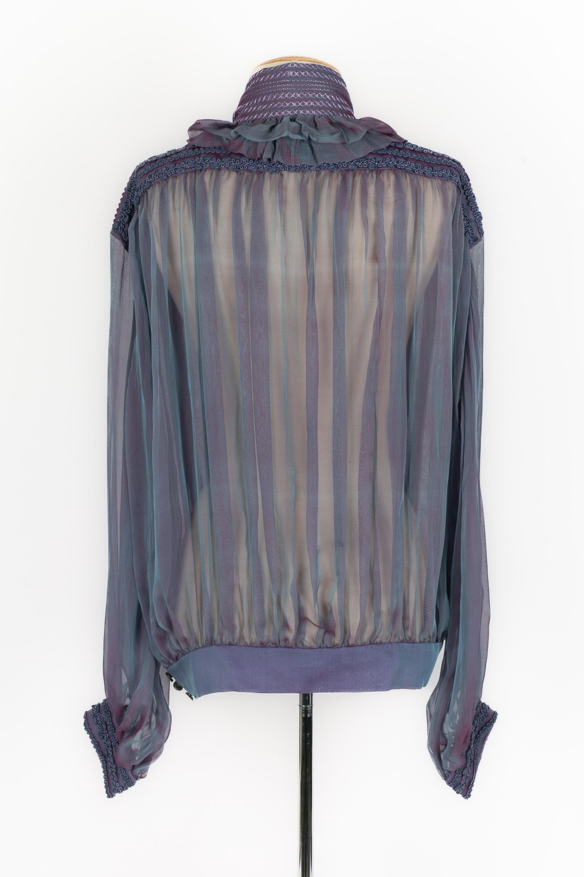 Stola e blusa Christian Dior Inverno 1993 In condizioni ottime in vendita a SAINT-OUEN-SUR-SEINE, FR