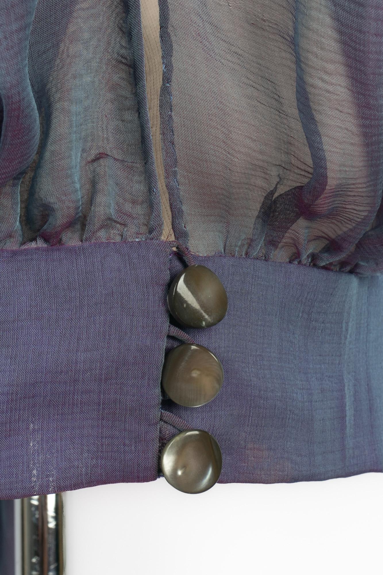 Donna Stola e blusa Christian Dior Inverno 1993 in vendita