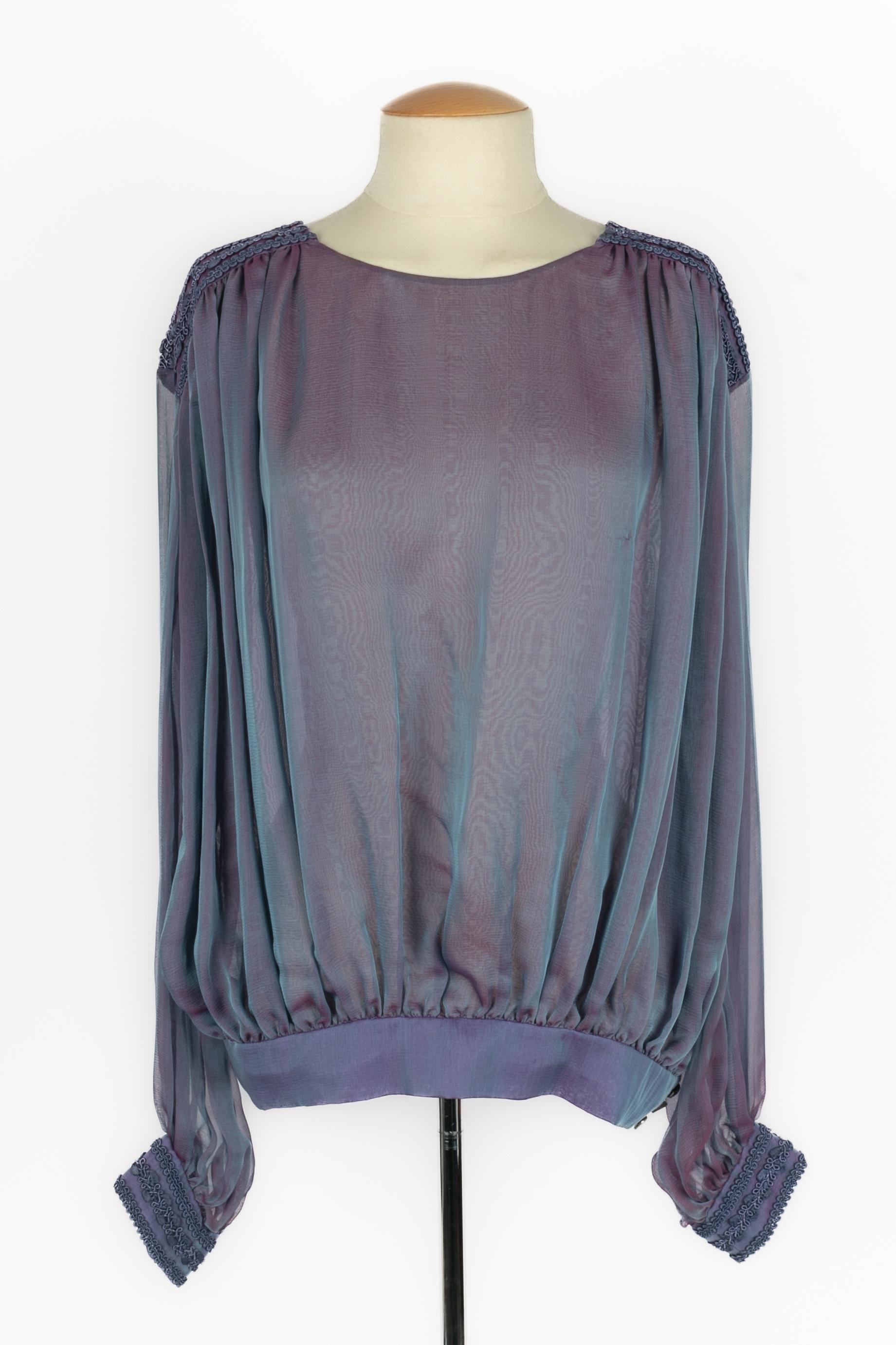 Stola e blusa Christian Dior Inverno 1993 in vendita 2