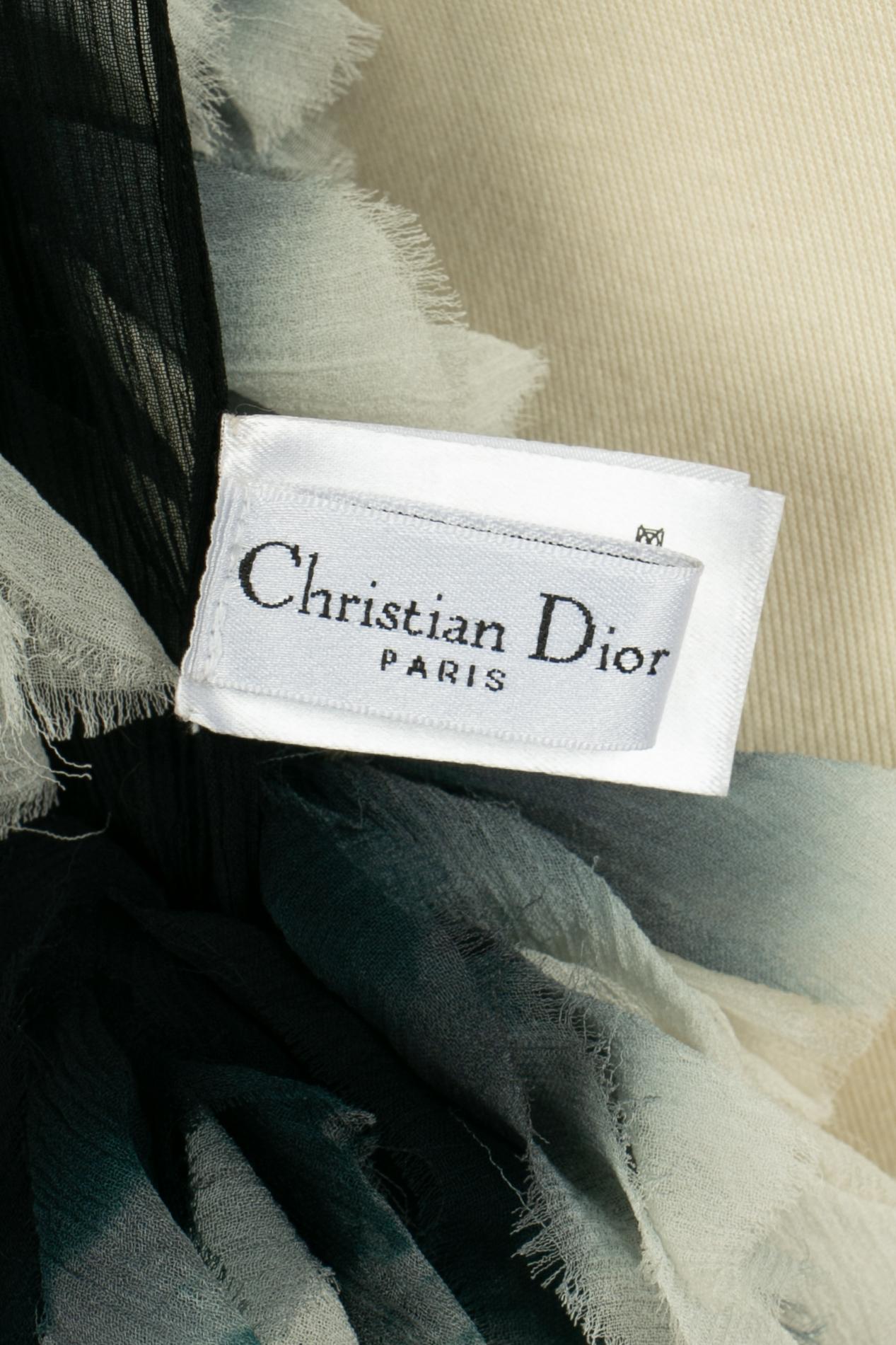Christian Dior stole For Sale 3