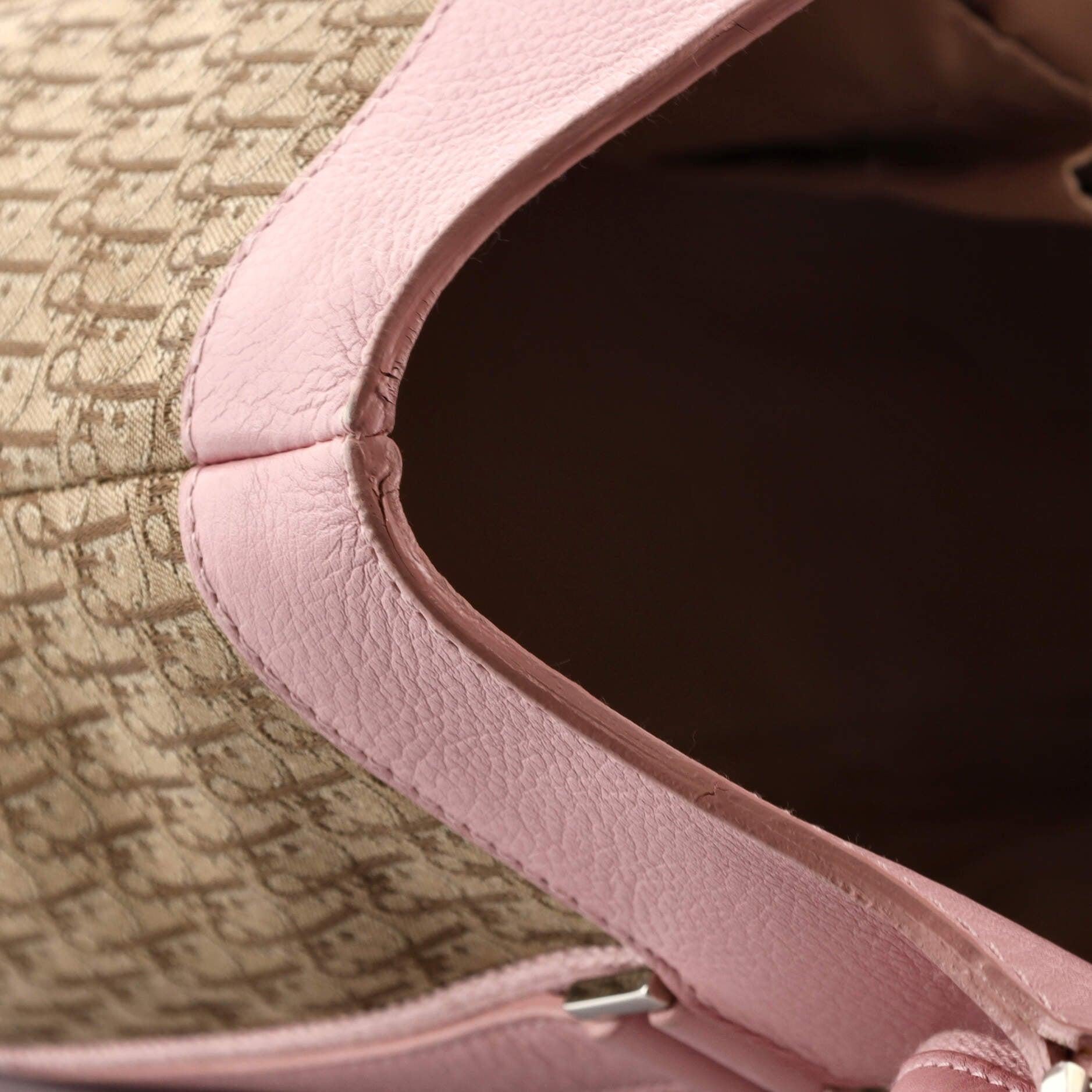 Christian Dior Street Chic Trotter Tote Diorissimo Canvas Medium 3