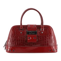 Christian Dior Street Chic Uptown Bag Alligator