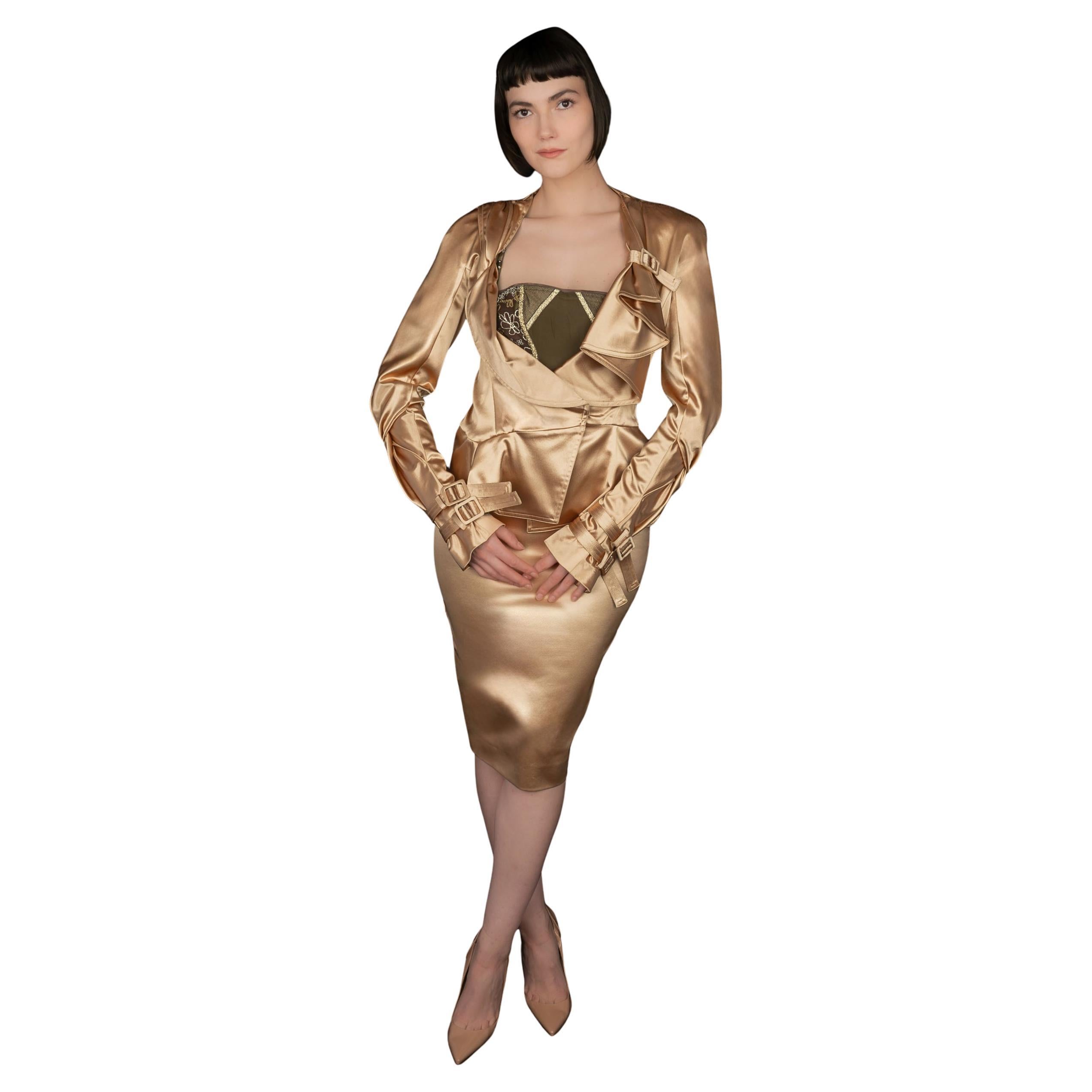 Christian Dior suit 'Tribute to Marlene' by John Galliano Spring-Summer 2004 For Sale