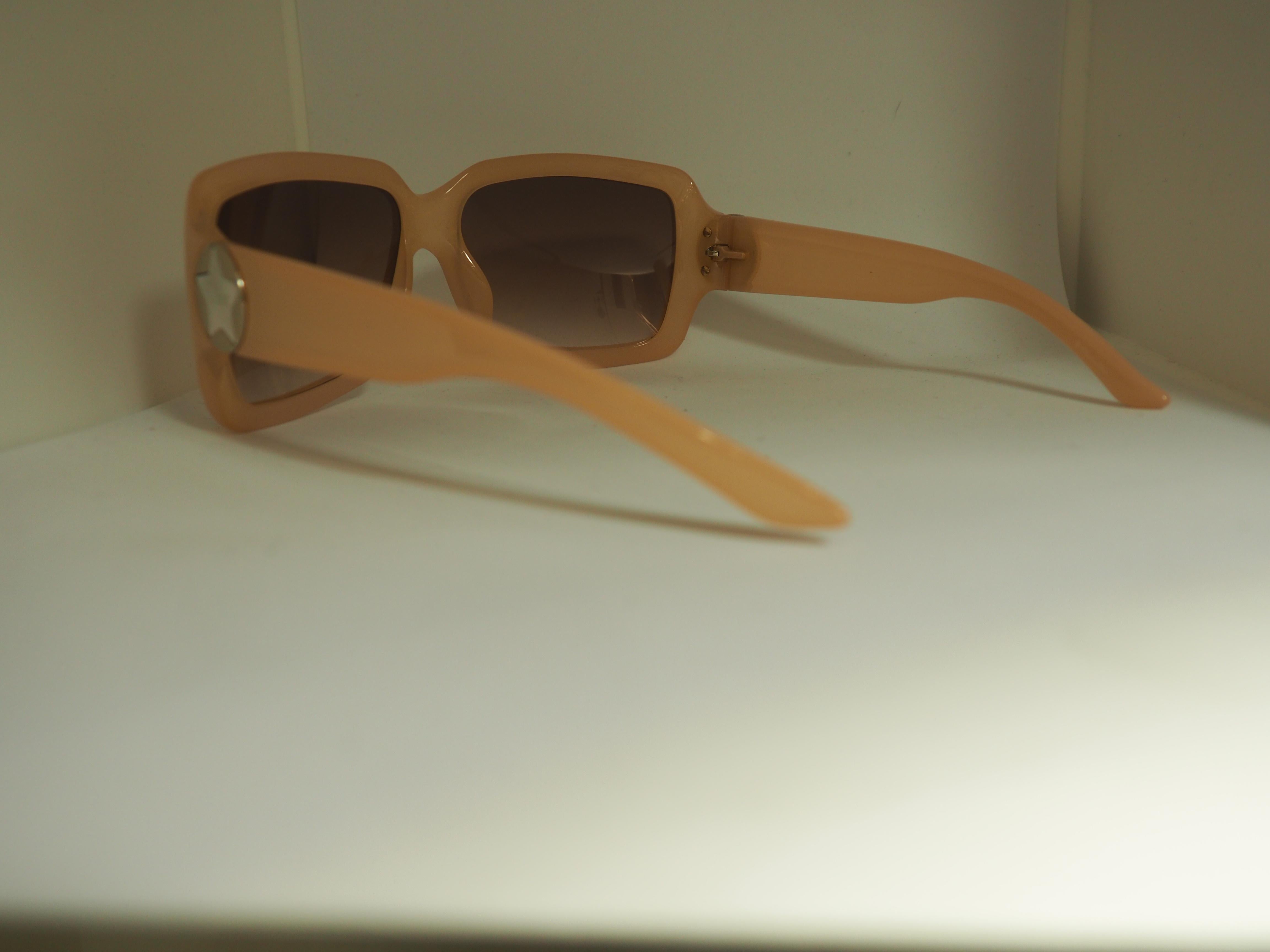 Brown Christian Dior Sunglasses