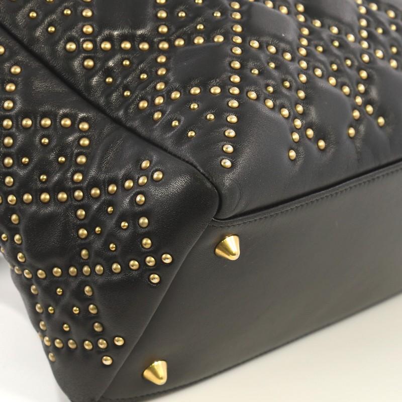 Christian Dior Supple Lady Dior Bag Cannage Studded Leather Medium 2