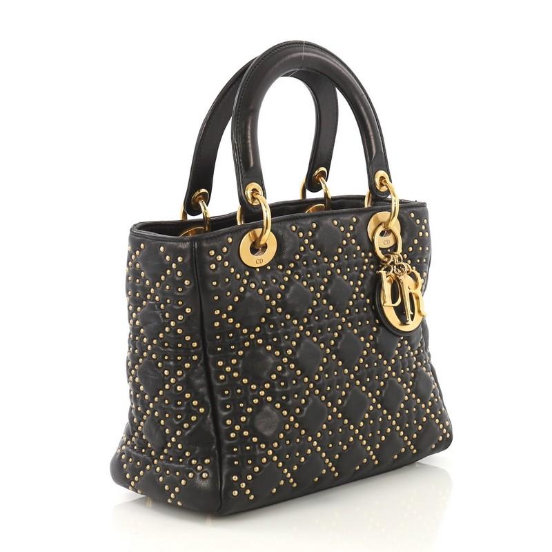 Dior store studded bag