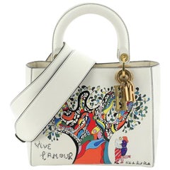 Christian Dior Supple Lady Dior Bag Limited Edition Niki de Saint Phalle Printed