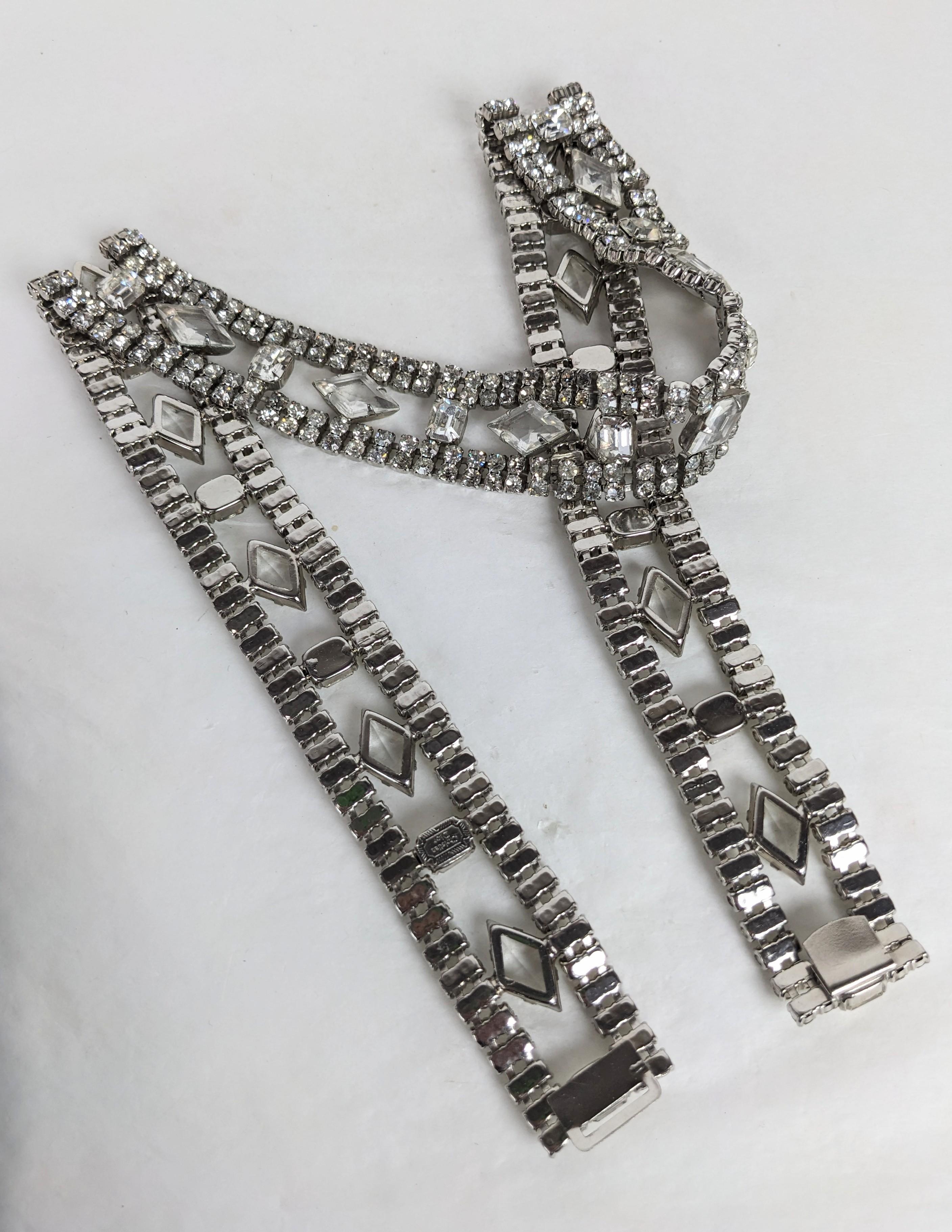 Christian Dior Swarovski Crystal Belt In Good Condition For Sale In New York, NY