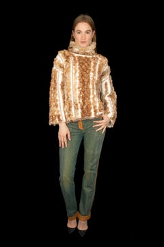 Christian Dior sweater by John Galliano 'Rave Technicolor' Winter 2001