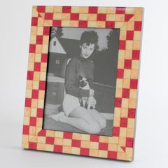 Christian Dior Sycamore Marquetry Picture Frame, circa 1980