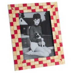 Christian Dior Sycamore Marquetry Picture Frame, circa 1980