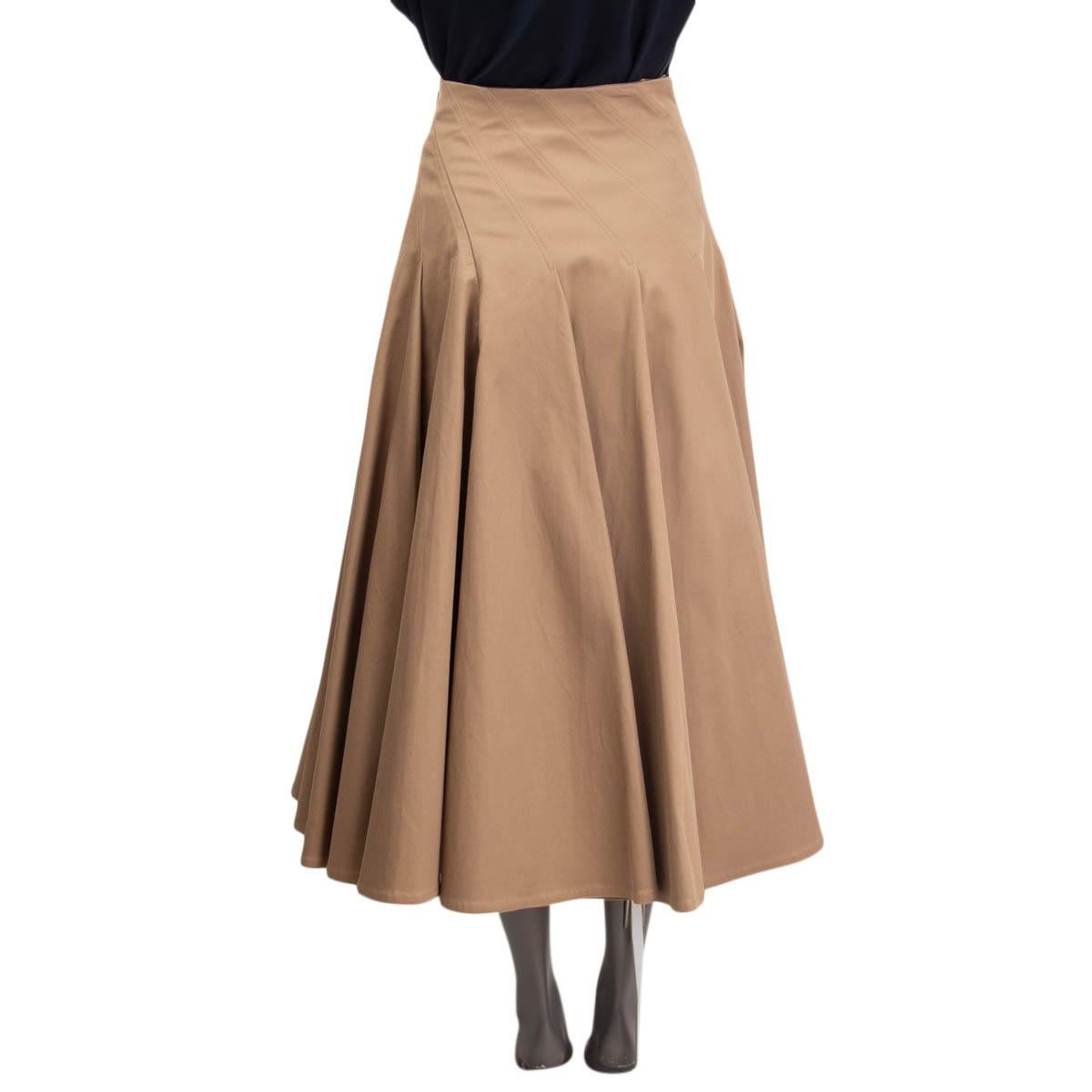 dior skirt brown